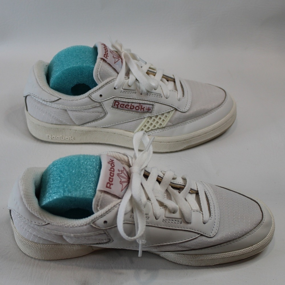 Reebok Club C 85 Vintage White Women's‎ Low Top Sneakers Shoes Size 6.5